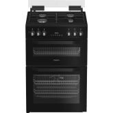 Hotpoint HDD6GDC2B1 Dual Fuel Double Oven Cooker