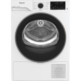Hotpoint CHD94MWBSUK Fabric Care 9kg Heat Pump Tumble Dryer with HomeWhiz
