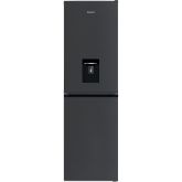 Hotpoint HPKH 1261W XBR4UK Freestanding 50/50 No Frost Fridge Freezer with Water Dispenser - Black