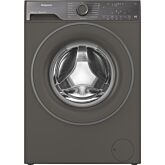 Hotpoint HB123WGCAREUK Fabric Care Freestanding 12kg 1400rpm Washing Machine with HomeWhiz - Manhattan Grey