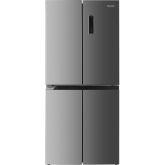 Indesit Push&Go INGF 6421 XP4UK Total No Frost 4 Door American Fridge Freezer - Inox