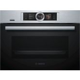 Bosch CSG656BS7B, Built-in compact oven with steam function