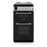 Montpellier MDOG50LS 50cm Double Gas Cooker in Silver