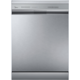 Midea MDWPF1233C(S)-WG-UK 12 Place Setting Freestanding 60cm Dishwasher - Silver
