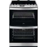AEG CCB6741ACM Ceramic Electric Cooker with Double Oven