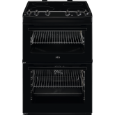 AEG CCX6501ACB Ceramic Electric Cooker with Double Oven