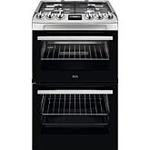 AEG CGX1130ACM Gas Cooker with Double Oven