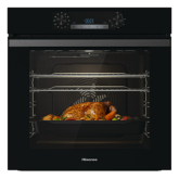 Hisense BI62212ABUK built in electric single oven with steam clean black