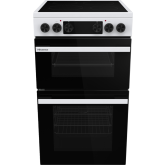 Hisense HDCEC5C10W Electric Cooker With Double Oven, 50 Cm