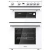 Hisense HDE3211BWUK Electric Cooker With Double Oven, 60 Cm