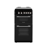Montpellier MDOG50LK 50cm Double Gas Cooker in Black