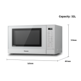 Panasonic NN-ST45KWBPQ Mircowave Oven