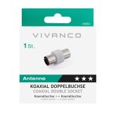 Vivanco 48004 Co-Axial Coupler