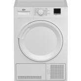 Beko DTLCE90051W 9kg Freestanding Condenser Tumble Dryer - White