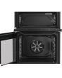 Hotpoint HDE6IDC2SA 60cm Freestanding Electric Double Cooker with Induction Hob