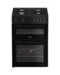 Indesit IDG6GB 60cm Gas Double Cooker - Black