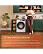 Hotpoint HP105GACARE Freestanding Fabric Care 10kg 1400rpm Washing Machine - Graphite