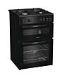 Indesit ITG6GB 60cm Gas Twin Cooker - Black