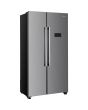 Indesit Push&Go INGF 6441 XP4UK Total No Frost American Fridge Freezer - Inox