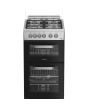 Hotpoint HDG5GCX Freestanding 50cm Gas Double Cooker - Inox
