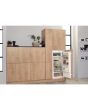 Hotpoint integrated fridge: inox
