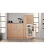 Hotpoint integrated fridge: inox