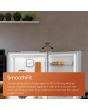 Hotpoint HPK26363W4UK Freestanding Dual No Frost 60/40 Fridge Freezer with Even Flow