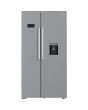 Hotpoint HPG26583WXP4UK Freestanding American Fridge Freezer with FreshShield - Inox