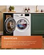 Hotpoint HB93WGCAREUK Fabric Care Freestanding 9kg 1400rpm Washing Machine with HomeWhiz - Manhattan Grey