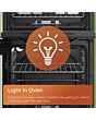 Hotpoint HTG5GCW Freestanding 50cm Gas Double Cooker - White