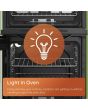 Hotpoint HDE5VDCW 50cm Electric Cooker with Ceramic Hob - White
