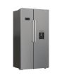 Hotpoint HPG26583WXP4UK Freestanding American Fridge Freezer with FreshShield - Inox