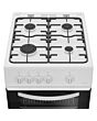 Indesit I5G1KMW Freestanding 50cm Gas Cooker - White