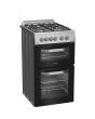 Hotpoint HDG5GCX Freestanding 50cm Gas Double Cooker - Inox