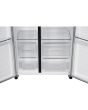 Indesit Push&Go INGF 6441 XP4UK Total No Frost American Fridge Freezer - Inox