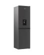 Hotpoint HPKH 1261W XBR4UK Freestanding 50/50 No Frost Fridge Freezer with Water Dispenser - Black