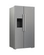 Hotpoint HPG26573WXP4UK Freestanding American Style Fridge Freezer - Inox