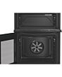 Indesit IDE6VMB 60cm Electric Cooker with Ceramic Hob - Black