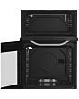 Hotpoint HTG5GCW Freestanding 50cm Gas Double Cooker - White