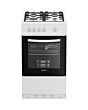 Indesit I5G1KMW Freestanding 50cm Gas Cooker - White