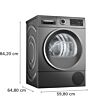 Bosch WQG245R2GB, Heat pump tumble dryer