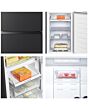 Teknix FFPH1825PB 55cm 50/50 Fridge Freezer Total No Frost - Black