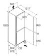 Liebherr CNd5204 Freestanding Fridge Freezer with EasyFresh and NoFrost