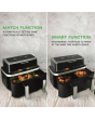 hamilton beach HB700VCGS Vision Cook 9L Dual Air Fryer
