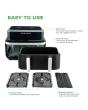 hamilton beach HB700VCGS Vision Cook 9L Dual Air Fryer
