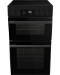 Hisense HDCEC5C10B Electric Cooker With Double Oven, 50 Cm