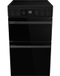 Hisense HDCEC5C10B Electric Cooker With Double Oven, 50 Cm