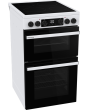 Hisense HDCEC5C10W Electric Cooker With Double Oven, 50 Cm