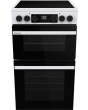 Hisense HDCEC5C10W Electric Cooker With Double Oven, 50 Cm