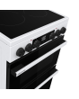 Hisense HDCEC5C10W Electric Cooker With Double Oven, 50 Cm